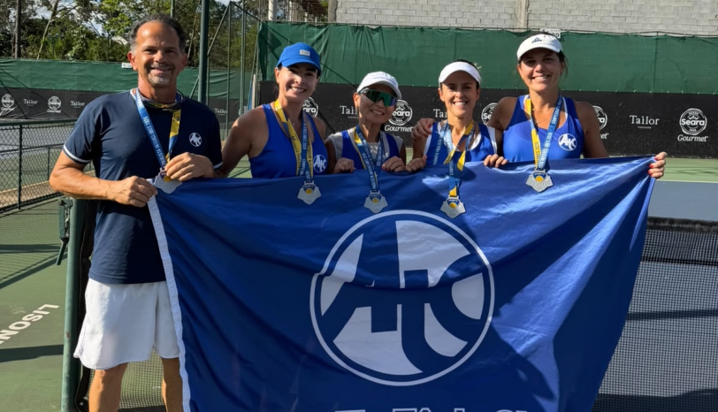 Tênis: 2º Equipe 1F3D é vice-campeã em Campeonato Interclubes