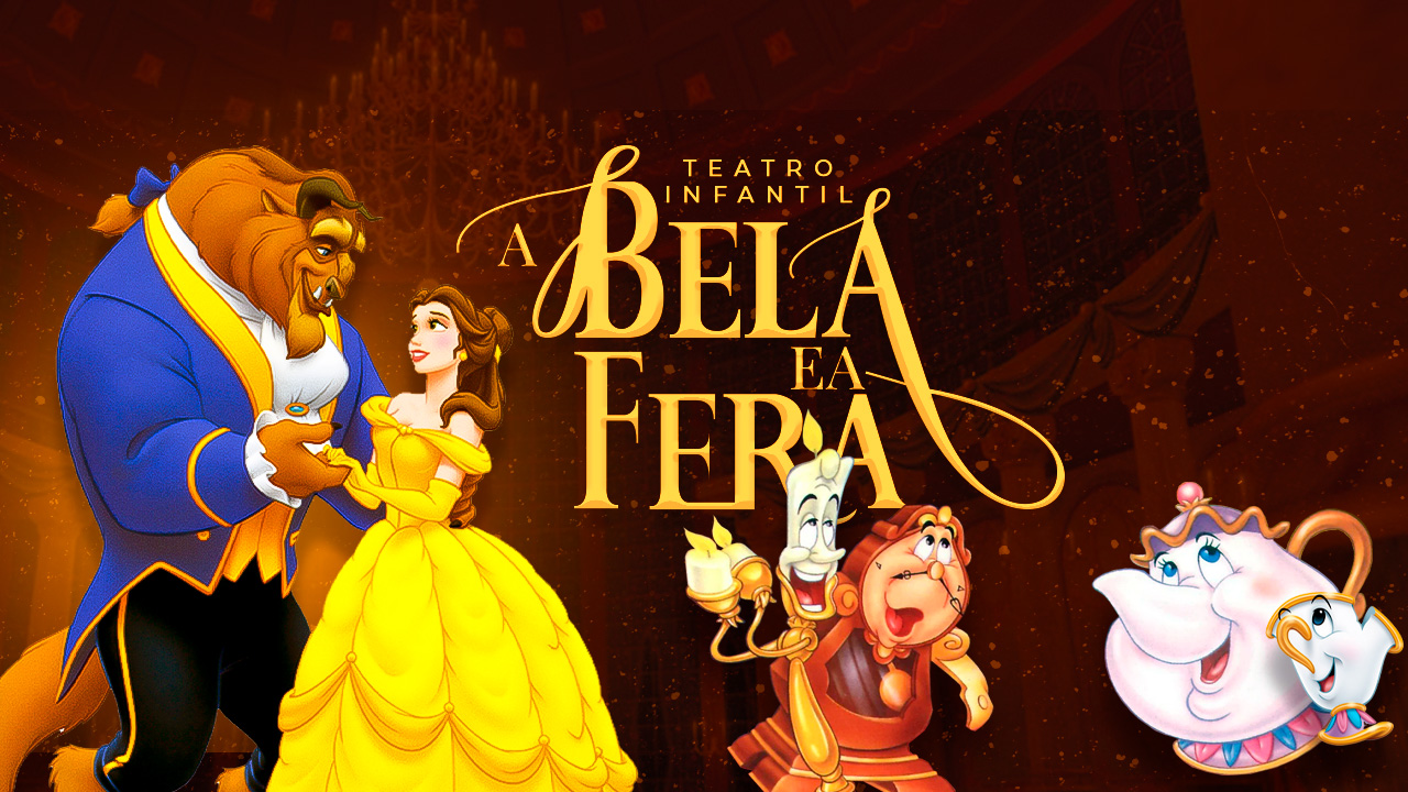 Teatro Infantil apresenta ¨A Bela e a Fera¨
