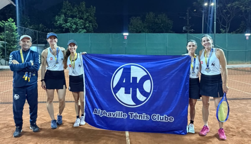 Tênis: Equipe PF1D é vice-campeã no Campeonato Interclubes